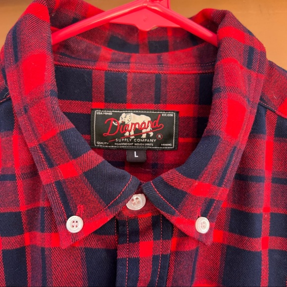 Diamond button up shirt - Picture 2 of 3